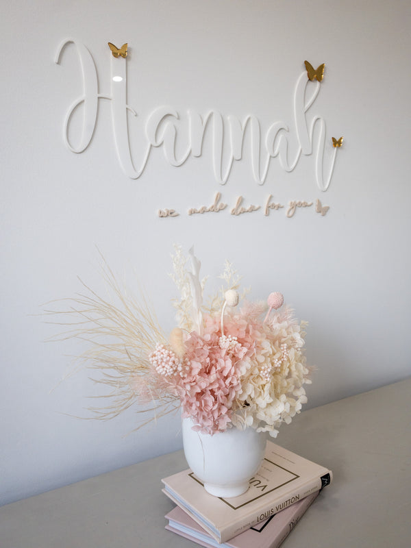 We Made Dua For You Wall Script - littledreamersinteriors